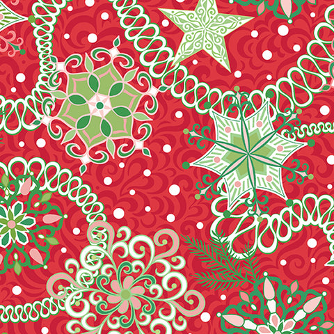 Quilt Kit Christmas Star Beautiful Tonals and Christmas Prints/Pre Cut & Ready to Sew!!