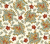 Quilt Kit Carpenter Wheel/ Blue and Brown Queen Size/Pre-cut Fabric