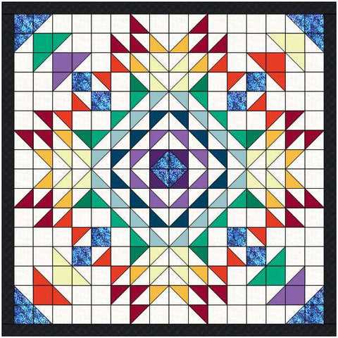 Easy Quilt Kit Shine Bright Star /Precut/Ready to Sew!!