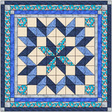 Quilt Kit/Carpenter Wheel/Merry Christmas/Pre-cut Fabrics Ready To Sew