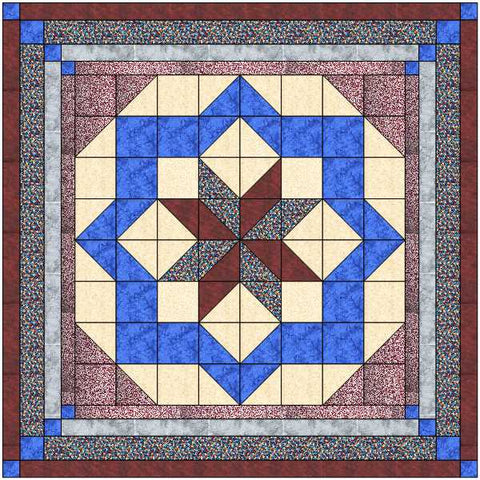 Quilt Kit/Constellation Patriotic/Pre-cut Fabrics Ready to Sew