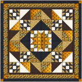 Easy Quilt Kit Star Medallion Neutral/Precut/Ready to Sew!! 69" X 69"