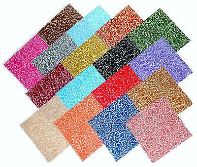 14 10" Quilting Fabric Layer Cake Squares Beautiful Freeway !! NEW ITEM