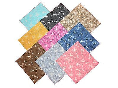 36 5" Quilting Fabric Squares "FANFARE"//BUY IT NOW!!!-NEW LINE !!