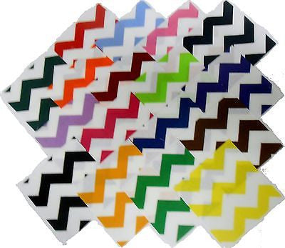 17 10"Large Chevron Quilting Fabric Layer Cake Squares Large print!! NEW ITEM