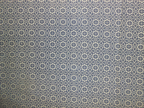 Quilting fabric Serene Navy on Natural 100% Cotton BY THE YARD!!!