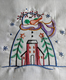 Quilt Kit Country Christmas/Ready2Sew/w Finished Embroidery Blocks