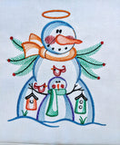 Quilt Kit Country Christmas/Ready2Sew/w Finished Embroidery Blocks