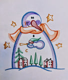 Quilt Kit Country Christmas/Ready2Sew/w Finished Embroidery Blocks