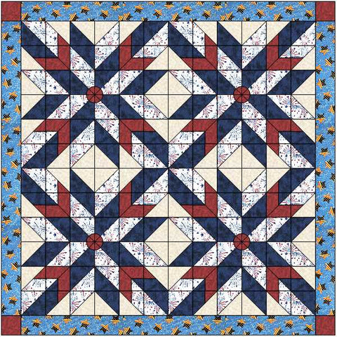 Quilt Kit 4th of July Celebration /Precut/Ready to Sew!!