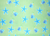 Quilt Kit Under The Sea Baby or Child Quilt with 9 finished Embroidery blocks