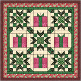 All Wrapped Up Christmas/ Precut Quilt Kit 70"X70"