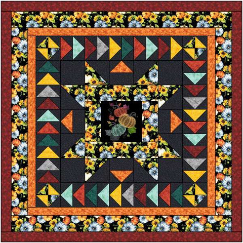 Quilt Kit Autumn Migration Lap Quilt/Pre Cut & Ready to Sew!!