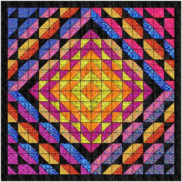 Dreamscape King /Pre-cut Fabrics Ready To Sew!! – Material Maven Quilting