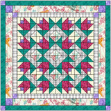 Easter Stars Farmhouse/Gray/Pre-cut Fabrics Ready To Sew