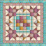Quilt Kit Floral Bouquet Town  Square Lap Quilt/Benartex/Pre Cut & Ready to Sew!!