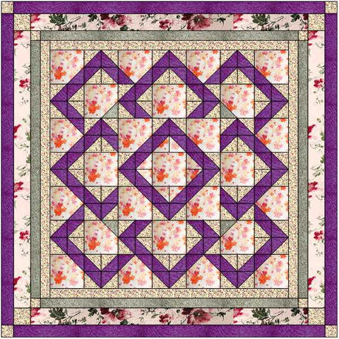 Quilt Kit Floral Garden Pathway /Precut/Ready to Sew!!