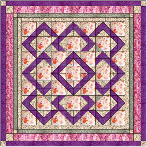 Quilt Kit Floral Garden Pathway /Precut/Ready to Sew!!