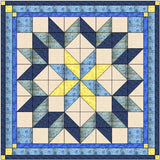 Quilt Kit French Country Carpenter Star Queen Benartex Fabrics/Pre Cut & Ready to Sew!!