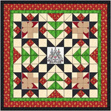 Quilt Kit Gingerbread Dance Lap Quilt/Pre Cut & Ready to Sew!!