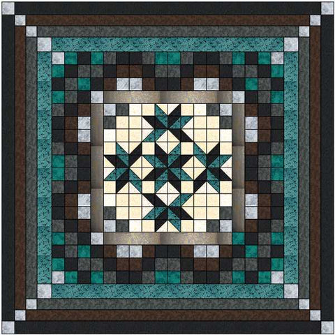 Nine Patch Woodland Journey/Precut Fabrics Ready To Sew