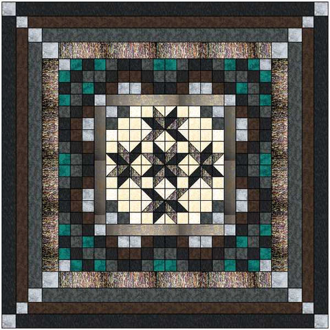 Nine Patch Woodland Journey/Precut Fabrics Ready To Sew
