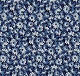 Quilt Kit/Faceted Star Blue & White/Pre-cut Fabric Ready To Sew