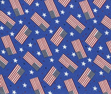 Patriotic Royal Medallion /Pre-cut Fabrics Ready To Sew