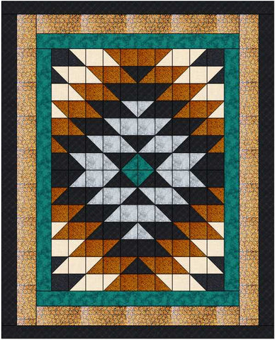 Quilt Kit South by Southwest Precut Benartex Fabric and Tonals