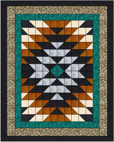 Quilt Kit South by Southwest Precut Benartex Fabric and Tonals