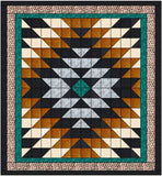 Quilt Kit South by Southwest Queen Precut Benartex Fabric and Tonals
