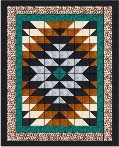 Quilt Kit South by Southwest Precut Benartex Fabric and Tonals