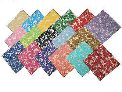 17 10" Beautiful "LOVELY" Quilting Fabric Layer Cake Squares  !! NEW ITEM