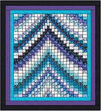 Quilt Kit Twilight Reflections/Strip Bargello