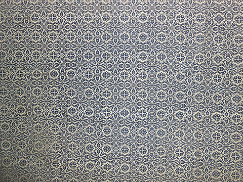 Quilting fabric Serene Navy on Natural 100% Cotton BY THE YARD!!!