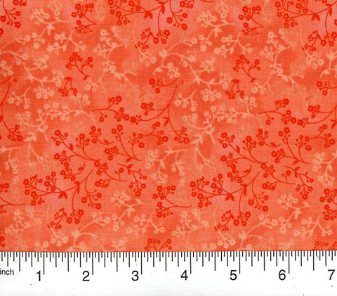 Quilting fabric Razzle Dazzle Peach 100% Cotton BY THE YARD!!!