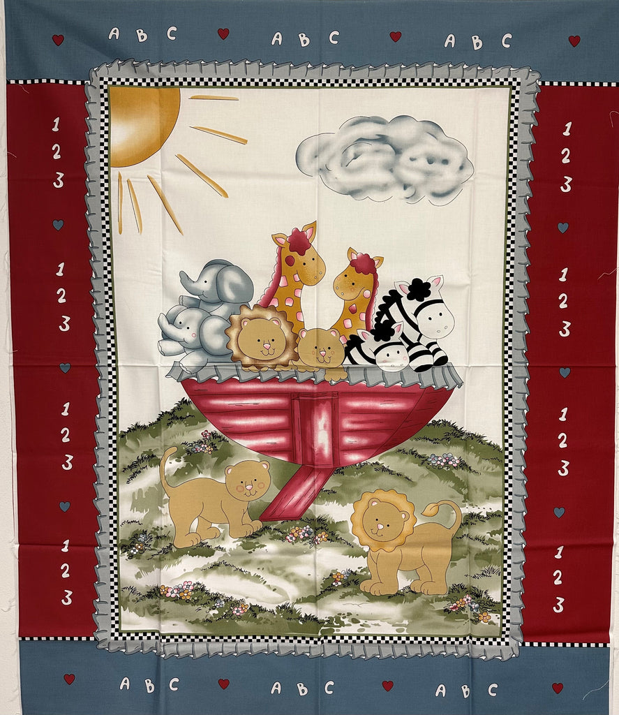 Ark Cats Quilt Panel 36