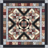 Precut Quilt Kit Changing Seasons with Benartex English Autumn Fabric/ Fall Colors