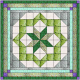 Quilt Kit/Constellation Breath of Spring/Pre-cut Fabrics Ready to Sew