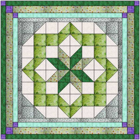 Quilt Kit/Constellation Breath of Spring/Pre-cut Fabrics Ready to Sew