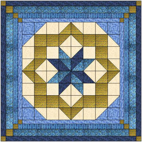 Quilt Kit/Constellation French Country/Pre-cut Fabrics Ready to Sew