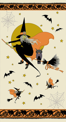 Witchypoo Dawn Panel/ Andover Fabric by Renee Nanneman