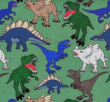 Quilt Kit Carpenter Wheel Dinosaur Mash! Pre-cut Fabric