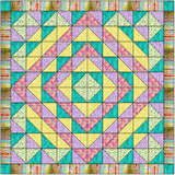 Easy Quilt Kit The Garden Maze/Precut/Ready to Sew