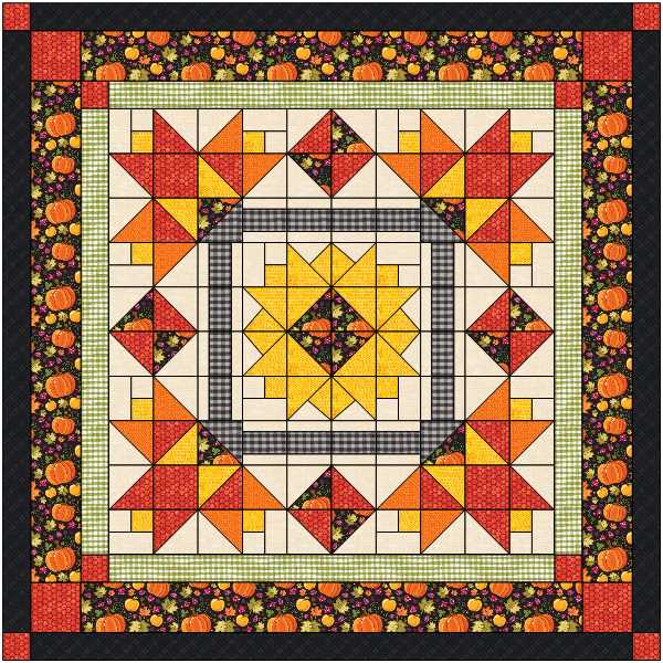 Hello Fall Quilt Kit Lap 59