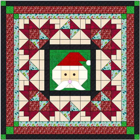 Easy Quilt Kit Ho Ho Ho Merry Christmas! /Precut/Ready to Sew!!