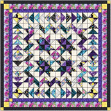 Pre-Cut Quilt Kit/ Moonlight Serenade/ Beautiful Kanvas Studio by Benartex Fabrics/Full Size/Ready to Sew/ Brand New Quilt Kit!!