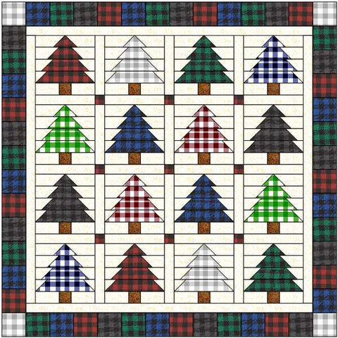 O' Christmas Tree, A Little Farmhouse/Precut Quilt Kit Beautiful,